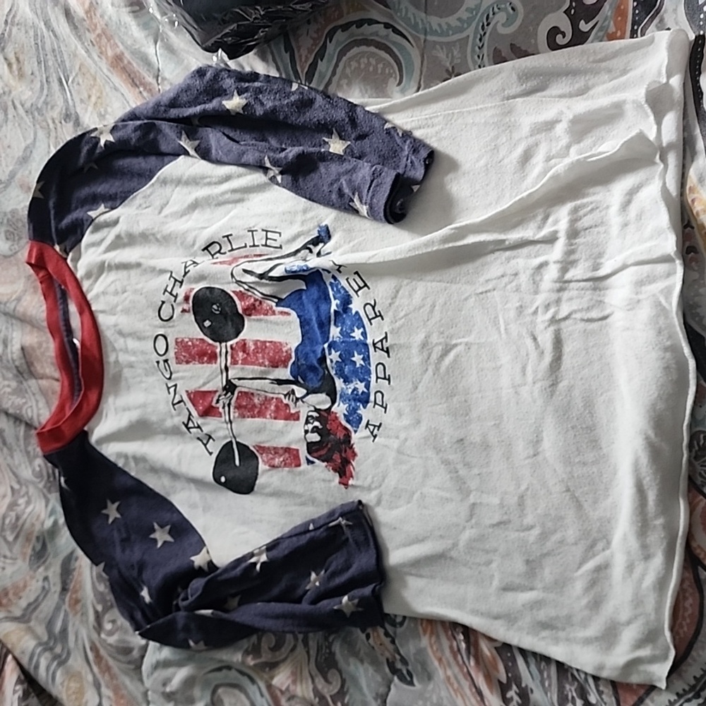 Tango charlie very used condition  no rips but def pilling/fading S